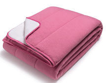 Quilted Combi Spread Mulberry 175 x 214cm Quilted Combi Spread Mulberry 175 x 214cm