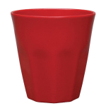 Kristallon Melamine Plastic Tumbler Red 290ml (Pack of 6)