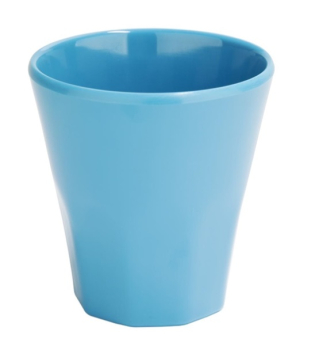Kristallon Melamine Plastic Tumbler Blue 290ml (Pack of 6) Kristallon Melamine Plastic Tumbler Blue 290ml (Pack of 6)