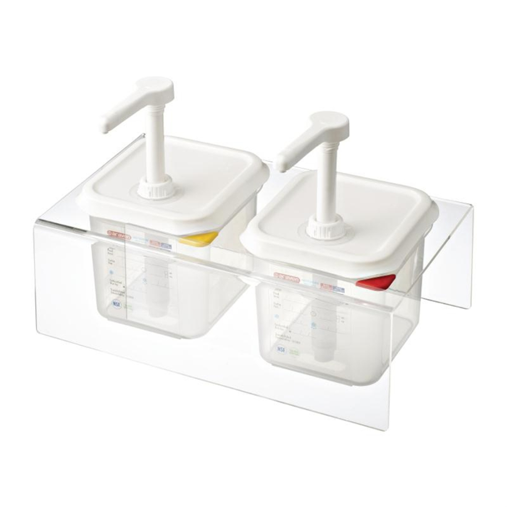 Araven GN 1/6 voedseldoos met deksel 1,7L - DL980 - De Araven GN 1/6 voedseldoos met deksel 1,7L - DL980 - De