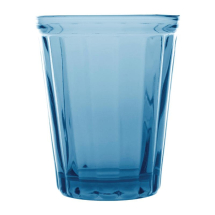 Olympia Cabot Panelled Glass T umbler Blue 260ml