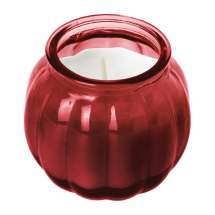 Olympia Pumpkin Jar Candle Red