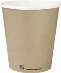 Fiesta Compostable Coffee Cups Single Wall 12oz (Pack of 50)