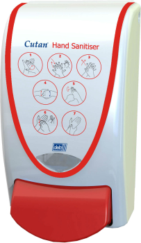 Cutan Hand Sanitiser Dispenser 1Litre Use with CU392 Cutan Hand Sanitiser Dispenser 1Litre Use with CU392
