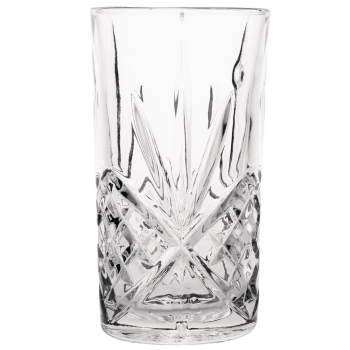 Olympia Old Duke Glass Tumbler 350ml (Pack of 6) Olympia Old Duke Glass Tumbler 350ml (Pack of 6)