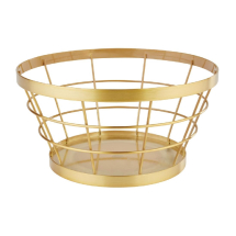 APS Plus Metal Basket Gold Bru shed 110 x 210mm