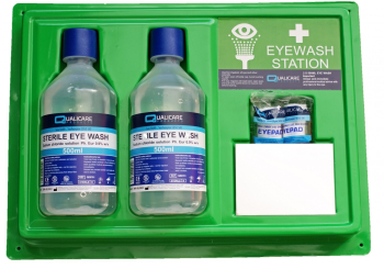 Double Eye Wash Board Complete Kit Double Eye Wash Board Complete Kit