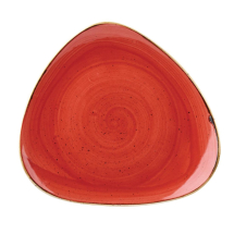 Churchill Stonecast Triangle P late Berry Red 311mm