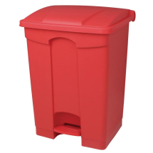 Jantex Pedal Bin Red 45Ltr Jantex Pedal Bin Red 45Ltr