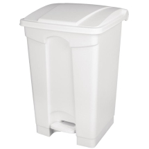 Jantex Pedal Bin White 65Ltr Jantex Pedal Bin White 65Ltr