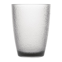 Polycarbonate Tumbler Pebbled Clear 275ml - Box of 6
