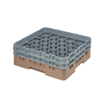 Cambro Camrack Beige 30 Compar tments Max Glass Height 133mm