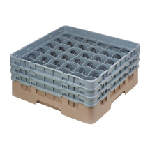 Cambro Camrack Beige 36 Compar tments Max Glass Height 174mm