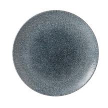 Studio Prints Raku Round Coupe Plate Topaz Blue 260mm(12 Pac) Studio Prints Raku Round Coupe Plate Topaz Blue 260mm(12 Pac)