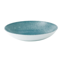 Studio Prints Raku Round Coupe Bowl Topaz Blue 182mm(Pack 12) Studio Prints Raku Round Coupe Bowl Topaz Blue 182mm(Pack 12)