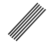 Fiesta Compostable Paper Straws Black (250 Pack) Fiesta Compostable Paper Straws Black (250 Pack)