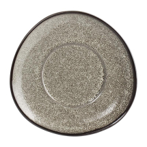 Olympia Mineral Triangular Cap puccino Saucer Grey Stone 150m