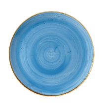 Churchill Stonecast Round Coup e Plate Cornflower Blue 288mm