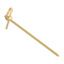 Fiesta Compostable Bamboo Looped Skewers 90mm (100 pack) Fiesta Compostable Bamboo Looped Skewers 90mm (100 pack)