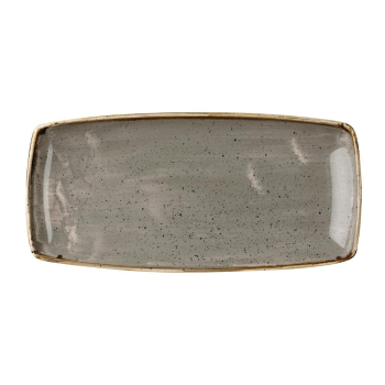 Stonecast Rectangular Plate Peppercorn Grey 11Inch (Pack 12) Stonecast Rectangular Plate Peppercorn Grey 11Inch (Pack 12)