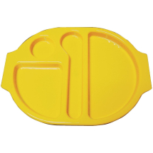 Kristallon Small Polycarbonate Food Trays Yellow 321mm (x10) Kristallon Small Polycarbonate Food Trays Yellow 321mm (x10)