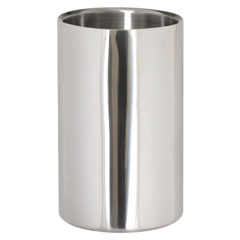 Brushed Stainless Steel Wine A nd Champagne Cooler
