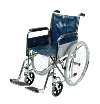 Std. Self Propell Wheel Chair  18 inch Detach Arms & Footres