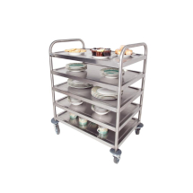 Craven 5 Tier General Purpose and Cleaning Trolley With Brak