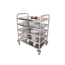 Craven 5 Tier General Purpose and Cleaning Trolley With Brak Craven 5 Tier General Purpose and Cleaning Trolley With Brak