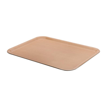 Cambro Mykonos Laminate Canteen Tray Birch 430mm Cambro Mykonos Laminate Canteen Tray Birch 430mm