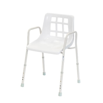 Shower Chair - Seat W-18Inch D-15Inch Adjustable Height