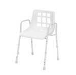 Shower Chair - Seat W-18" D-15" Adjustable Height