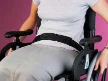 Wheelchair Safety Strap LapStrap velcro fastening
