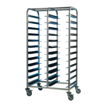 EAIS Stainless Steel Clearing Trolley 24 Shelves EAIS Stainless Steel Clearing Trolley 24 Shelves