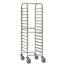EAIS Stainless Steel Trolley 1 5 Shelves