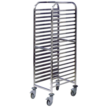 EAIS Stainless Steel Trolley 2 0 Shelves
