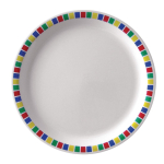 Kristallon Fairground Melamine Dinner Plates 230mm (12 pack)