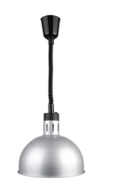 Retractable Heat Lamp - Silver Cord Length 280mm-1520mm