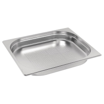 Stainless Steel 1/2 Perforated Gastronorm Pan 40mm