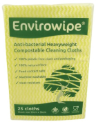 Compostable Cleaning Cloth Yellow Heavy Duty x 25