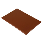 Hygiplas Anti Microbial High Density Brown Chopping Board