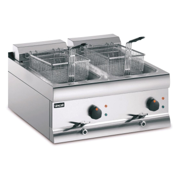 Lincat Silverlink Double Tank Countertop Fryer DF618 Lincat Silverlink Double Tank Countertop Fryer DF618