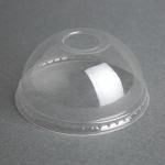 Compostable PLA Cold Cup Domed Lids - Pack of 1000
