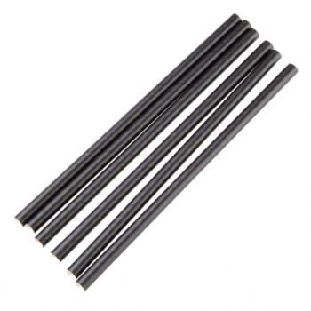 Black Fiesta Compostable Cocktail Stirrer Straws x 250 Black Fiesta Compostable Cocktail Stirrer Straws x 250