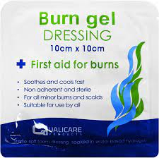 Burn Gel Dressing 10cm x 10cm Burn Gel Dressing 10cm x 10cm