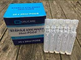 Sterile Eyewash & Irrigation Solution - 20ml x 25