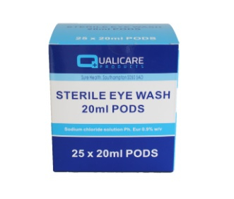 Sterile Eyewash Pods 20ml x 25 Sterile Eyewash Pods 20ml x 25