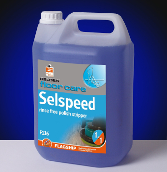Selspeed Rinse Free Polish Floor Stripper - 5L Selspeed Rinse Free Polish Floor Stripper - 5L