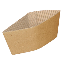 Recyclable Corrugated Cup Sleeves for 8oz Cup (Pack 1000