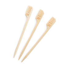 Biodegradable Bamboo Steak Markers Medium Rare (100 pack) Biodegradable Bamboo Steak Markers Medium Rare (100 pack)